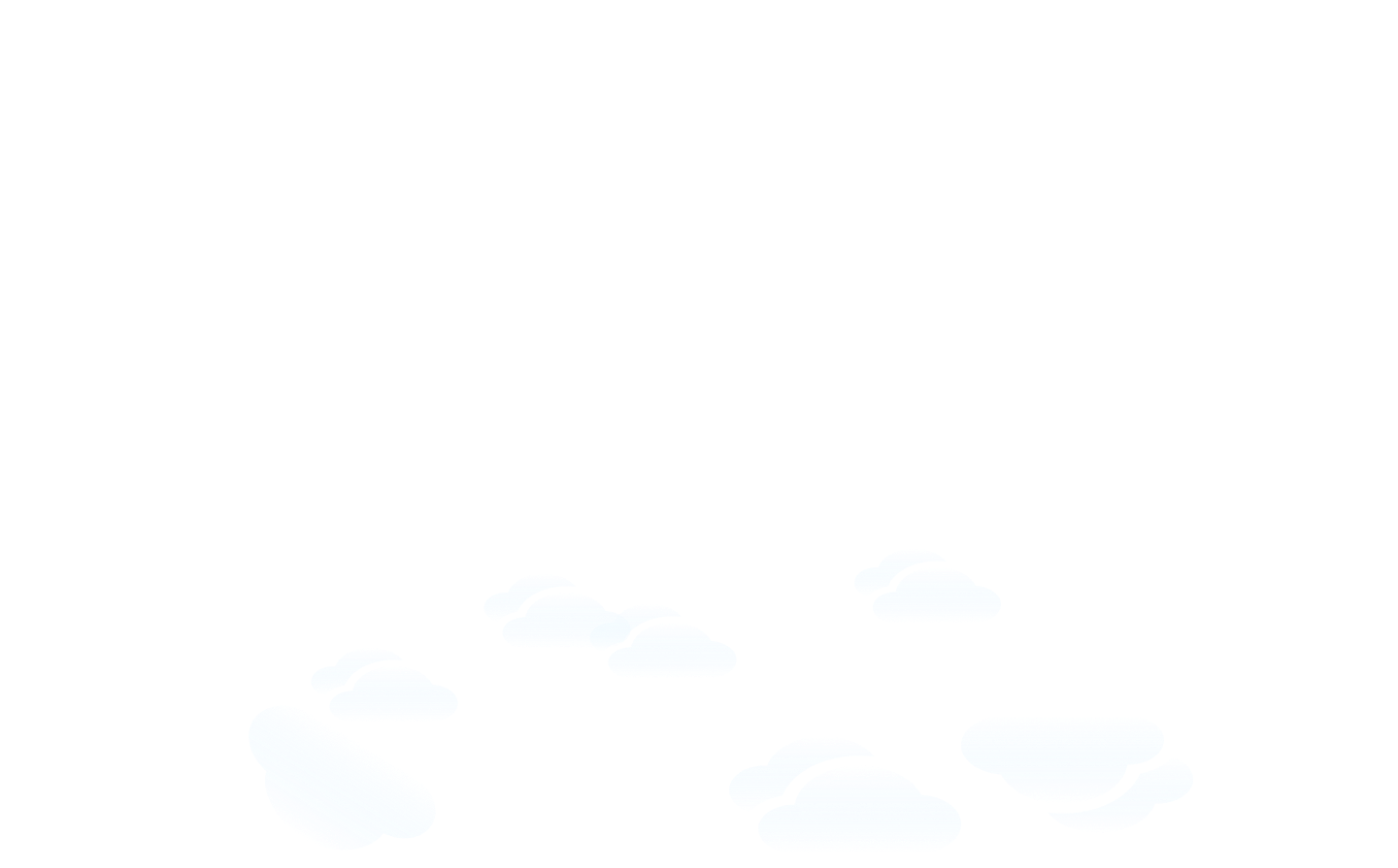 Wika app decorative volcano clouds Volcano clouds drifting across Wika app hero